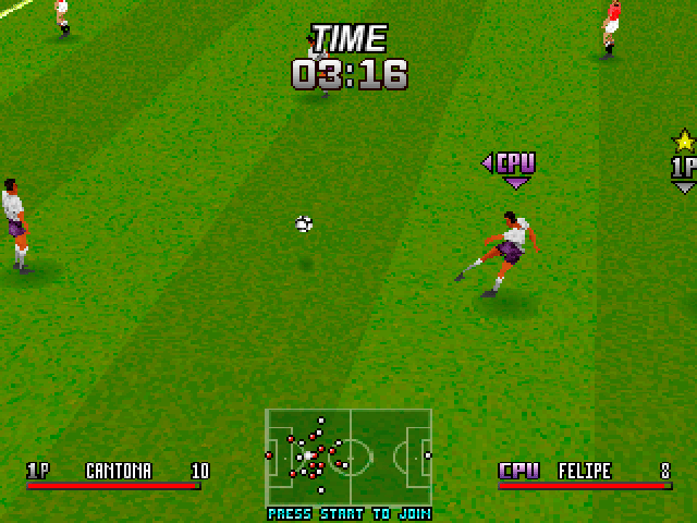Adidas Power Soccer International '97 screenshot 4 for Playstation